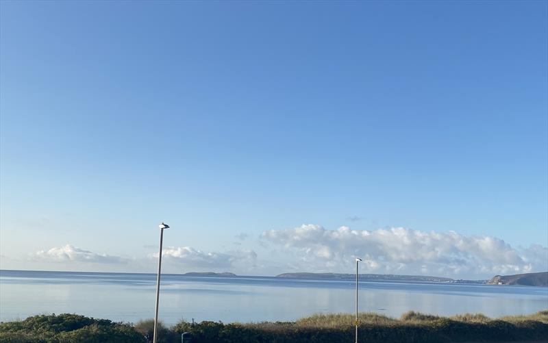 Light Northerlies on a glorious Autumn morning for Pwllheli Autumn Series Weekend 2 photo copyright Victoria Cox taken at Pwllheli Sailing Club and featuring the IRC class