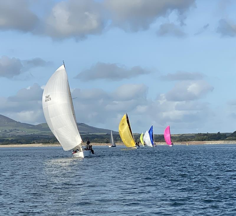 Glorious sailing conditions for Pwllheli Autumn Series Weekend 2 photo copyright Peter Dunlop taken at Pwllheli Sailing Club and featuring the IRC class