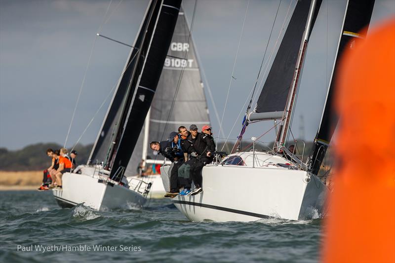 Arcus, A35 during HYS Hamble Winter Series Race Week 3 photo copyright Paul Wyeth / www.pwpictures.com taken at Hamble River Sailing Club and featuring the IRC class