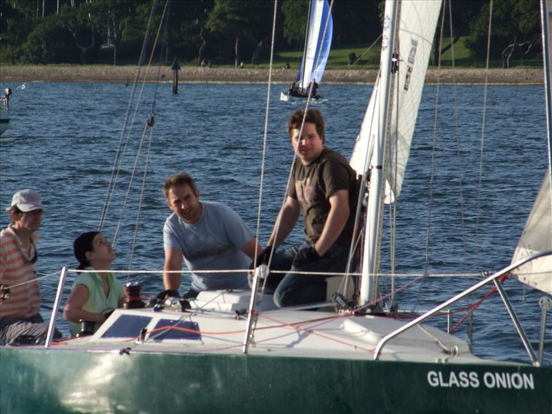 Glass Onion at the SWSA Evening Series photo copyright Caroline Yandle taken at Southampton Water Sailing Association and featuring the IRC class