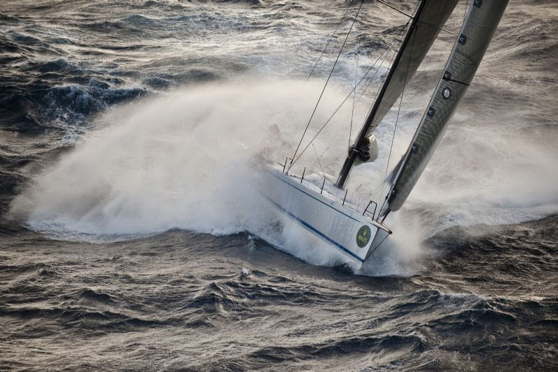 Andres Soriano's 69-foot Mills design Alegre looks impregnable in first place in the 30th Rolex Middle Sea Race photo copyright Kurt Arrigo / Rolex taken at Royal Malta Yacht Club and featuring the IRC class