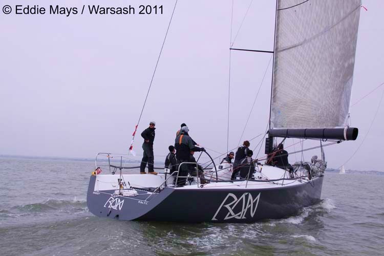 Warsash Spring Series week 2 photo copyright Eddie Mays taken at Warsash Sailing Club and featuring the IRC class