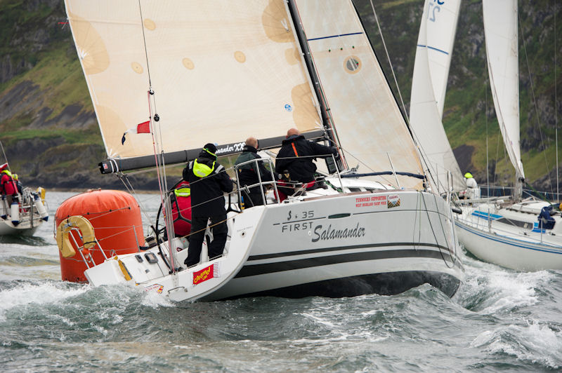 John Corson's First 35 Salamander XX1 on day 3 of West Highland Yachting Week photo copyright www.yachtingimages.co.uk taken at  and featuring the IRC class