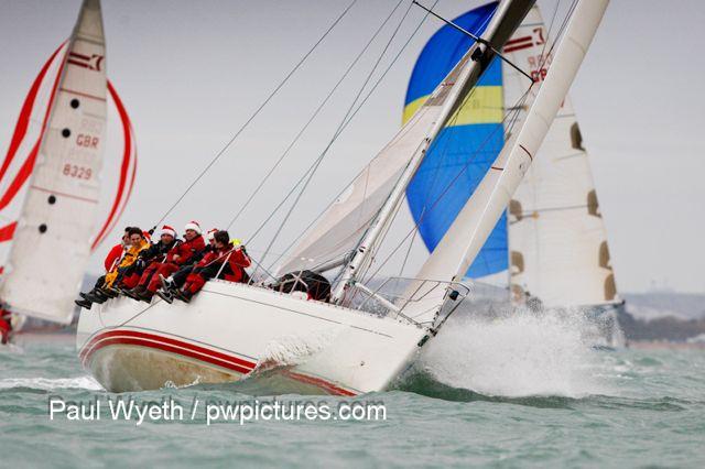 Garmin Hamble Winter Series week 8 photo copyright Paul Wyeth / www.pwpictures.com taken at Hamble River Sailing Club and featuring the IRC class