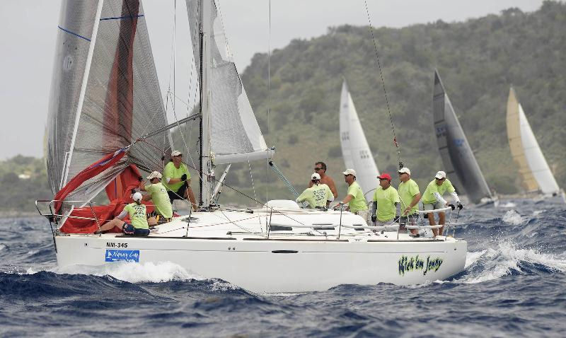 Kick 'em Jenny, Ian Hope-Ross' Beneteau First 36.7 during the BVI Spring Regatta photo copyright Todd vanSickle / BVI Spring Regatta taken at  and featuring the IRC class