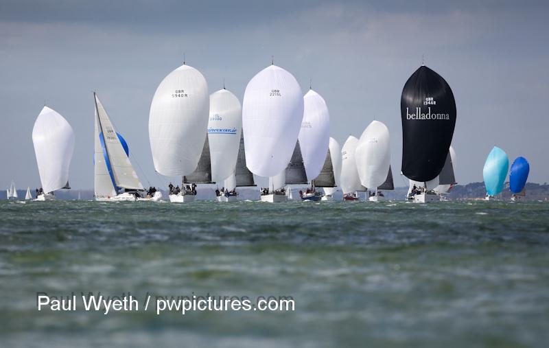 An unofficial trial for team selection in the Brewin Dolphin Commodores' Cup this summer photo copyright Paul Wyeth / www.pwpictures.com taken at Warsash Sailing Club and featuring the IRC class