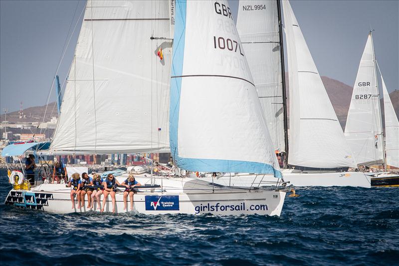 The RORC Racing Division of the 27th ARC departed Las Palmas photo copyright WCC / www.Jamesmitchell.eu taken at  and featuring the IRC class