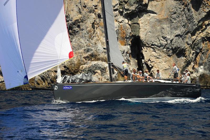Defiance, Hamnett Hill's Marten 49 on day one of the BVI Spring Regatta photo copyright Todd VanSickle / BVI Spring Regatta taken at  and featuring the IRC class