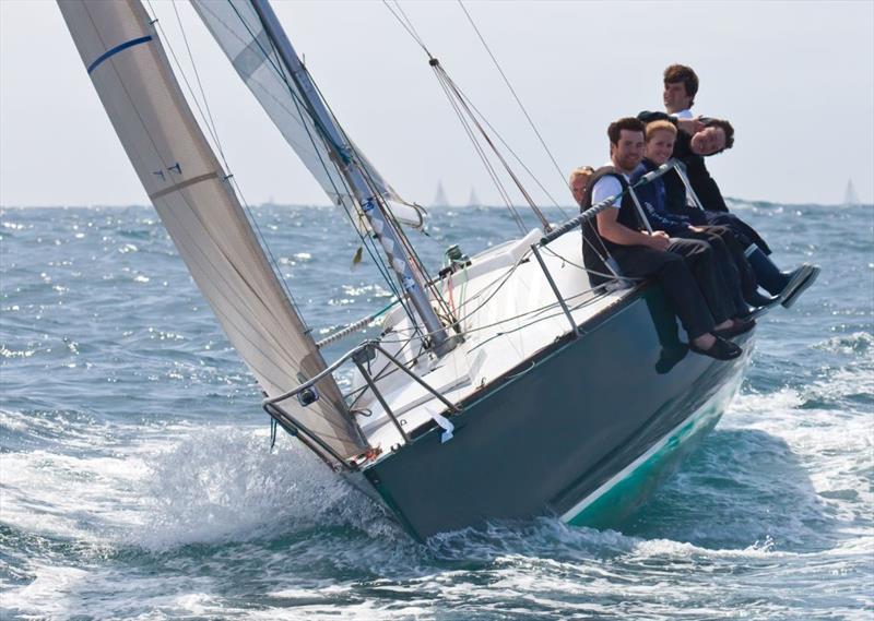 Genie during the 50th Carey Olsen Inter-Island Yacht Race photo copyright Sam Field Photography taken at Guernsey Yacht Club and featuring the IRC class
