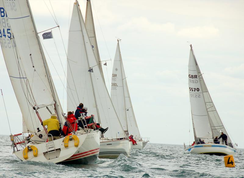 Cruisers during the 156th Royal Yorkshire Yacht Club Regatta photo copyright Amy Saltonstall taken at Royal Yorkshire Yacht Club and featuring the IRC class