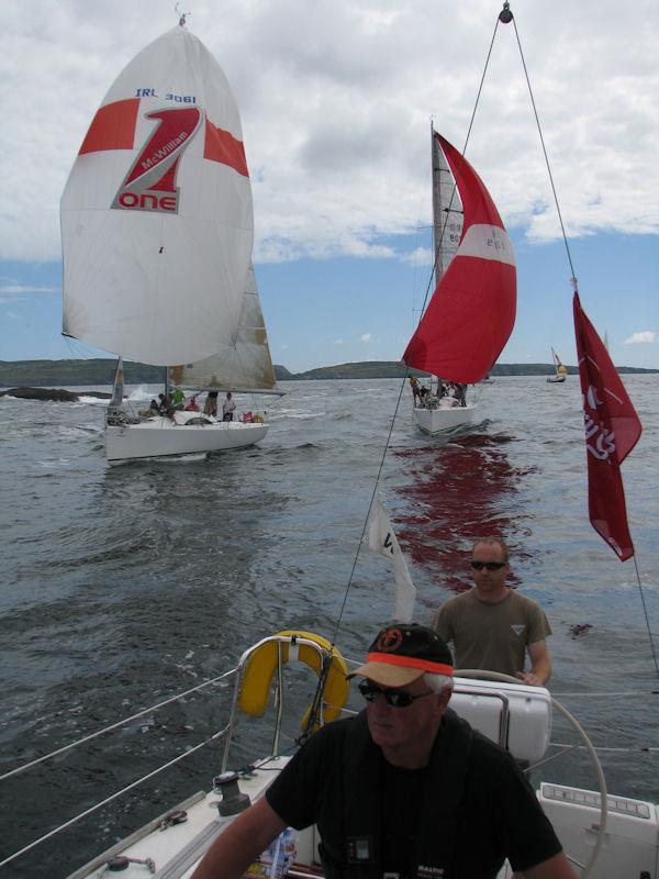 Cork Dry Gin Calves Week 2013 day 2 photo copyright Dan Cahill taken at Schull Harbour Sailing Club and featuring the IRC class