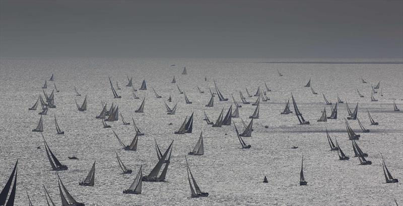 Rolex Fastnet Race 2013 start - photo © Mark Lloyd / www.lloydimages.com