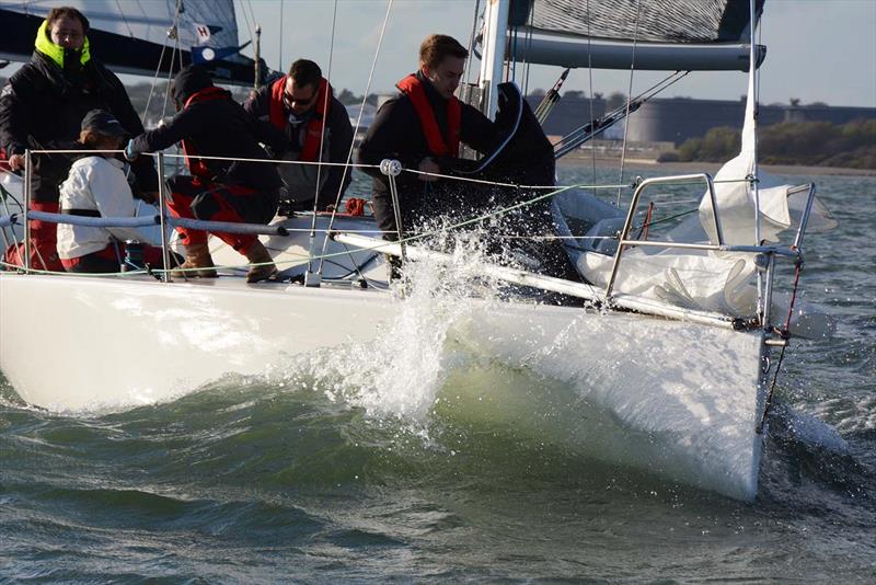m'Enfin on day 5 of the Hamble River Sailing Club Early Bird Wednesday Series - photo © Trevor Pountain