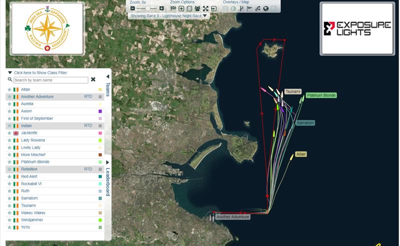 Irish Sea Offshore Racing Association race 9 photo copyright YellowBrick taken at  and featuring the IRC class