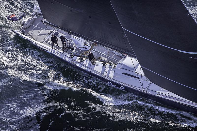 Down the slot of Black Jack, with Mark Bradford on the helm photo copyright Crosbie Lorimer taken at Cruising Yacht Club of Australia and featuring the IRC class