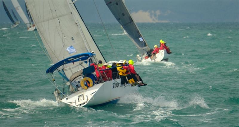 Brisbane to Gladstone Race 2019 photo copyright Mitchell Pearson / SurfSailKite taken at Queensland Cruising Yacht Club and featuring the IRC class