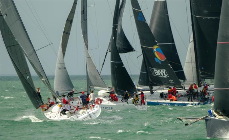 Brisbane to Gladstone Race 2019 photo copyright Mitchell Pearson / SurfSailKite taken at Queensland Cruising Yacht Club and featuring the IRC class