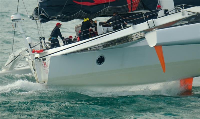 Brisbane to Gladstone Race 2019 photo copyright Mitchell Pearson / SurfSailKite taken at Queensland Cruising Yacht Club and featuring the IRC class