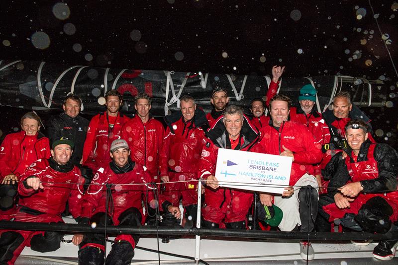 Wild Oats X, Brisbane to Hamilton Island Yacht Race monohull line honours winner photo copyright Simon Hutchen taken at Royal Queensland Yacht Squadron and featuring the IRC class