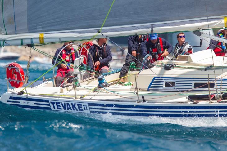 Tevake II leads ORCV Melbourne to Devonport Race - photo © Steb Fisher