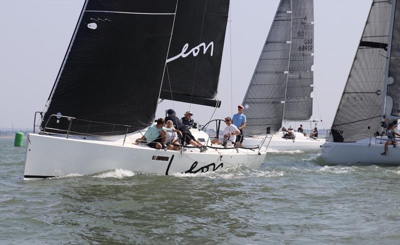 David Franks' J/112E Leon - 2020 Charity Cup Regatta photo copyright Louay Habib taken at Royal Southern Yacht Club and featuring the IRC class