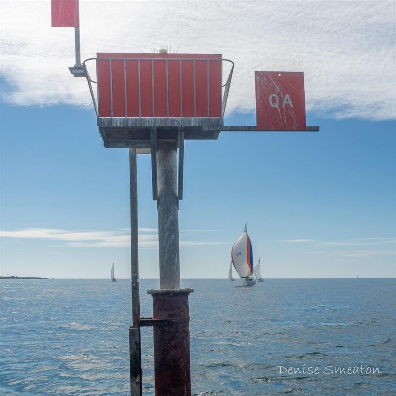 Competitors heading to Queenscliff Approach mark  - Queenscliff Cup and Commodore's Trophy Easter Regatta - photo © D. Smeaton