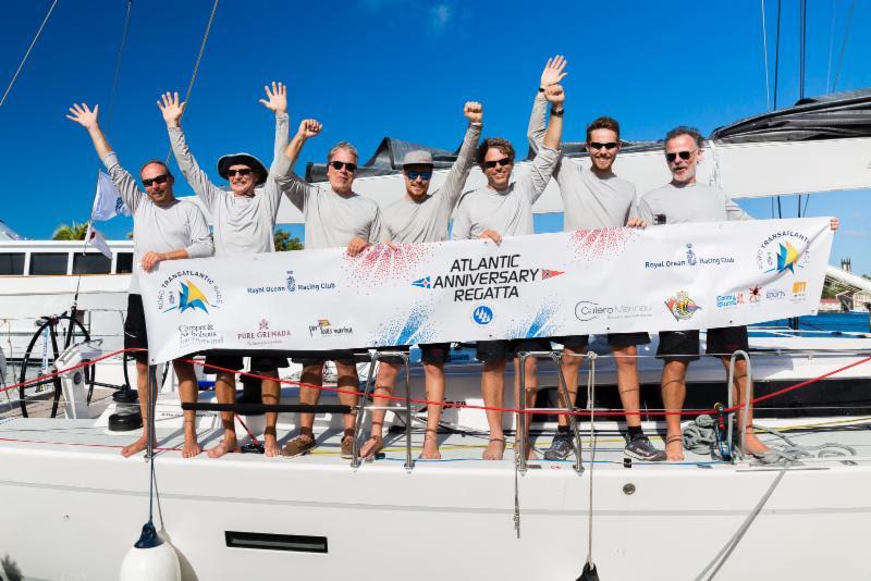 A family project for the team on XP-50 Lunatix from Germany who are embarking on a round the world cruise in their new boat after the RORC Transatlantic Race photo copyright RORC / Arthur Daniel taken at Royal Ocean Racing Club and featuring the IRC class