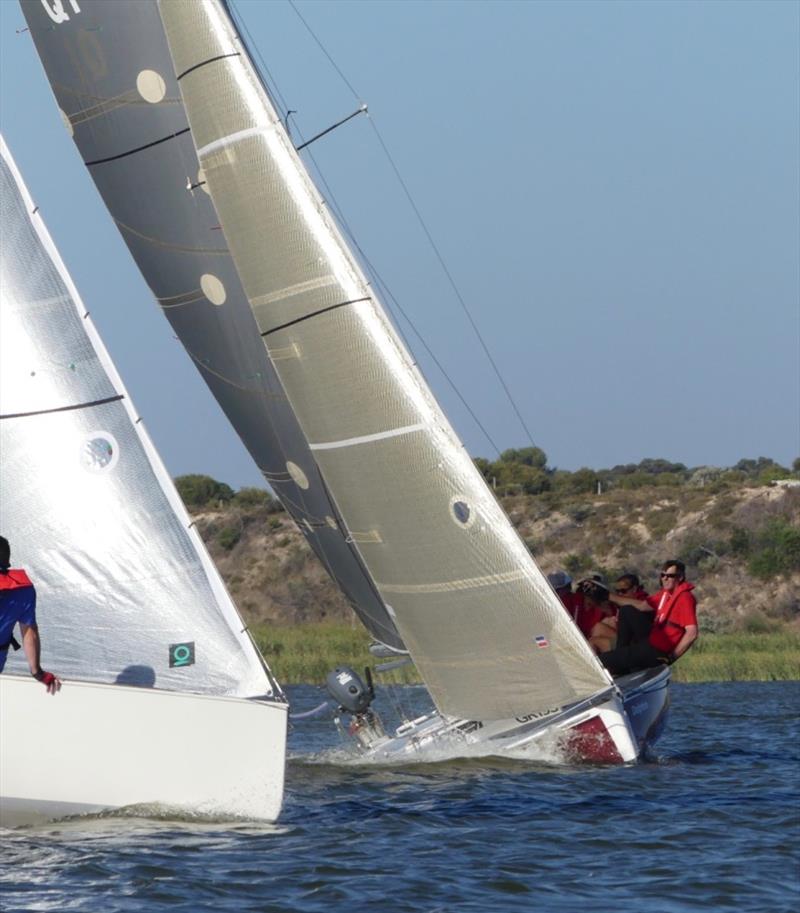 Day 6 – There were several close encounters in this year's Dash for Cash – Goolwa Regatta Week photo copyright Chris Caffin taken at Goolwa Regatta Yacht Club and featuring the IRC class