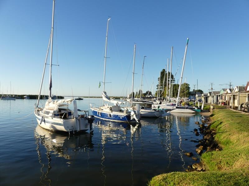 There wasn't much wind at the start of the race in Milang this morning photo copyright Chris Caffin taken at Milang Regatta Club and featuring the IRC class