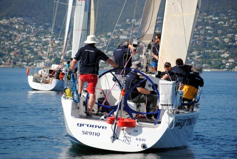 Stewart Geeves' Footloose is a past winner of the Bruny Island Race photo copyright Peter Campbell taken at  and featuring the IRC class