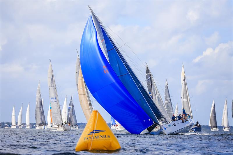 Commodore's Cup Day 3, Sail Port Stephens photo copyright Salty Dingo taken at Corlette Point Sailing Club and featuring the IRC class