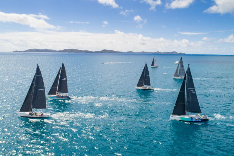 Yachts enjoyed great sailing conditions for the Island Invitational Race on the second day of the BVI Spring Regatta & Sailing Festival photo copyright Alastair Abrehart taken at Royal BVI Yacht Club and featuring the IRC class