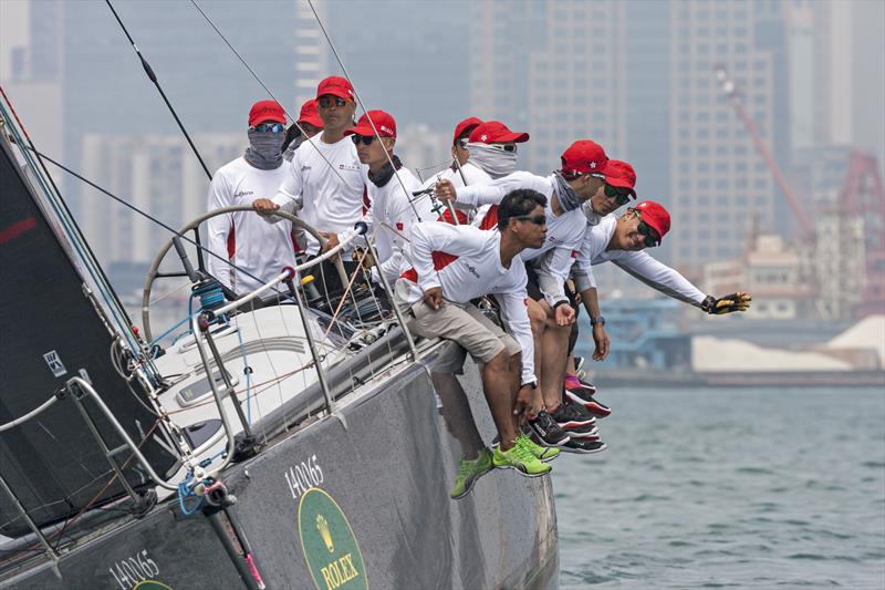 Phoenix. Rolex China Sea Race 2018 photo copyright photo RHKYC / Guy Nowell taken at Royal Hong Kong Yacht Club and featuring the IRC class