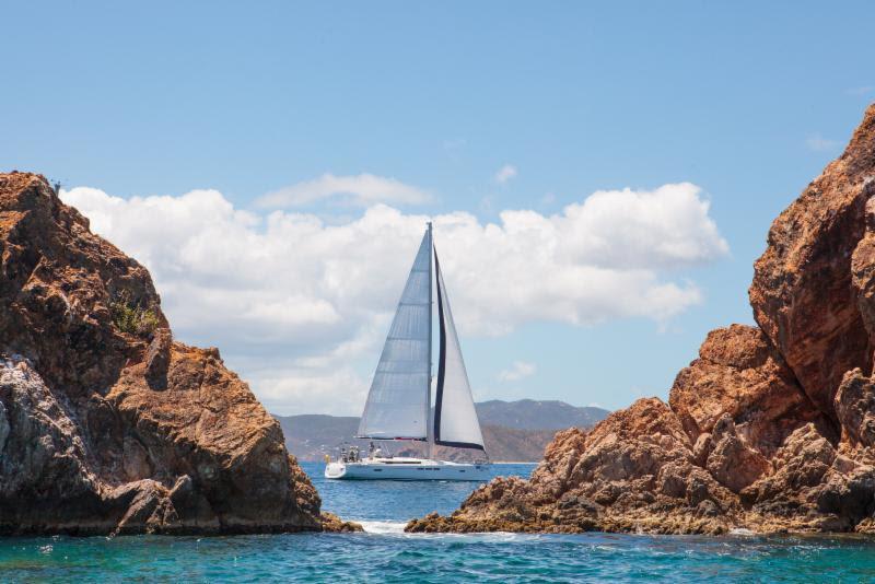 Racing against a backdrop of islands and rock formations, spotting Pelican nests and Oystercatchers is what makes the BVI Spring Regatta a unique regatta photo copyright Alastair Abrehart taken at Royal BVI Yacht Club and featuring the IRC class
