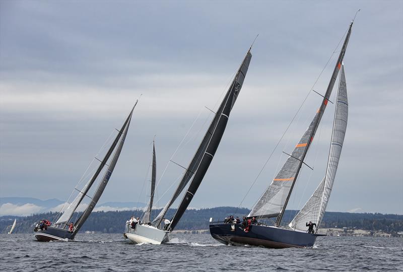 Big-boat action at the CYC Seattle's 2017 Puget Sound Spring Regatta - photo © Jan Anderson