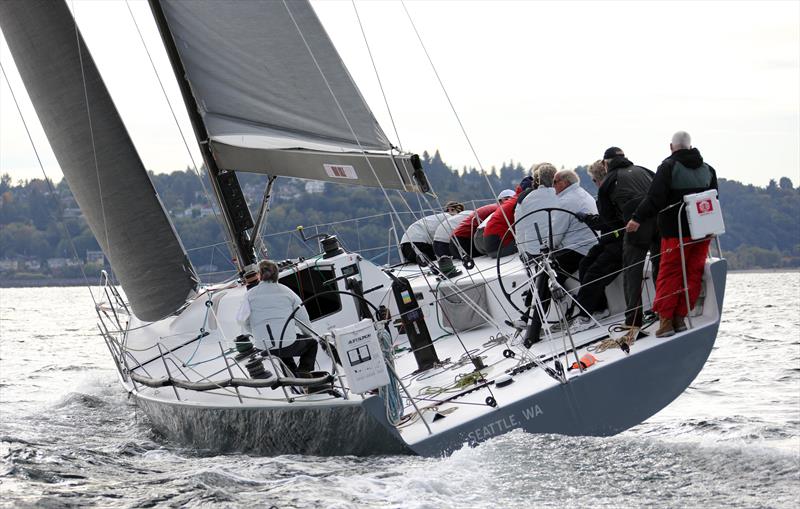 Big-boat action at the CYC Seattle's 2017 Puget Sound Spring Regatta - photo © Jan Anderson