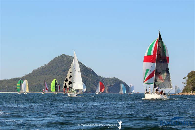 2018 Sail Port Stephens - Day 1 photo copyright Nic Douglass / www.AdventuresofaSailorGirl.com taken at Corlette Point Sailing Club and featuring the IRC class