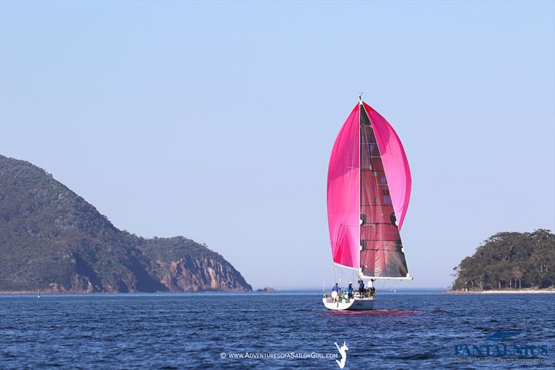 2018 Sail Port Stephens - Day 1 photo copyright Nic Douglass / www.AdventuresofaSailorGirl.com taken at Corlette Point Sailing Club and featuring the IRC class