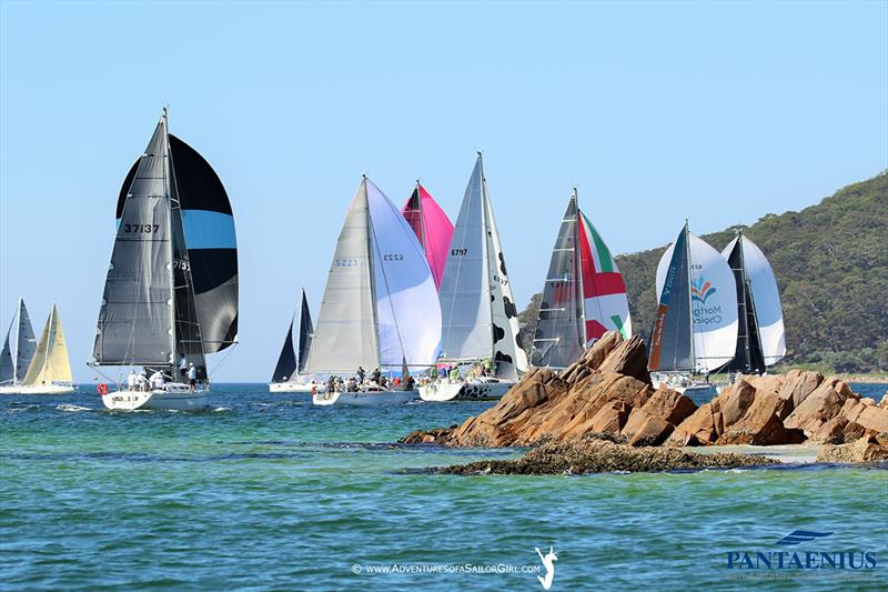 2018 Sail Port Stephens - Day 1 photo copyright Nic Douglass / www.AdventuresofaSailorGirl.com taken at Corlette Point Sailing Club and featuring the IRC class