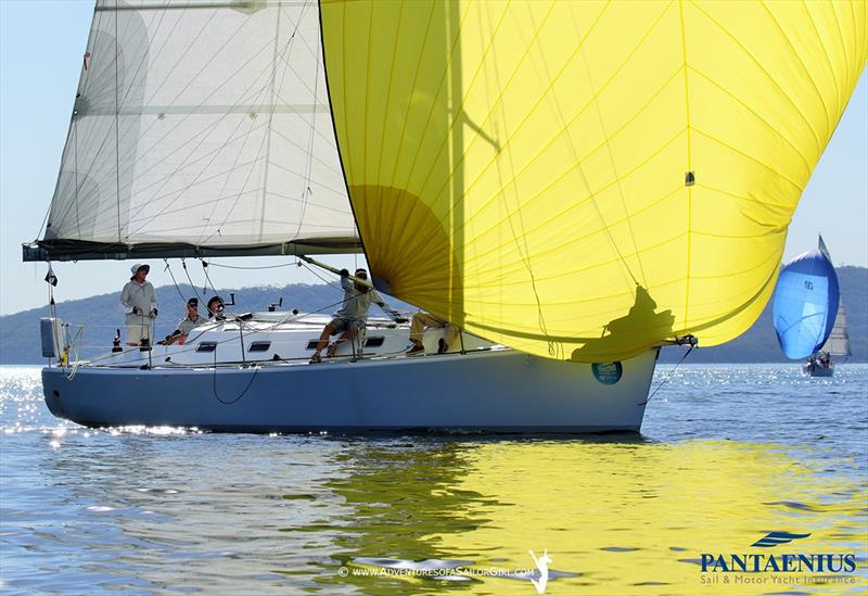 2018 Sail Port Stephens - Day 1 photo copyright Nic Douglass / www.AdventuresofaSailorGirl.com taken at Corlette Point Sailing Club and featuring the IRC class