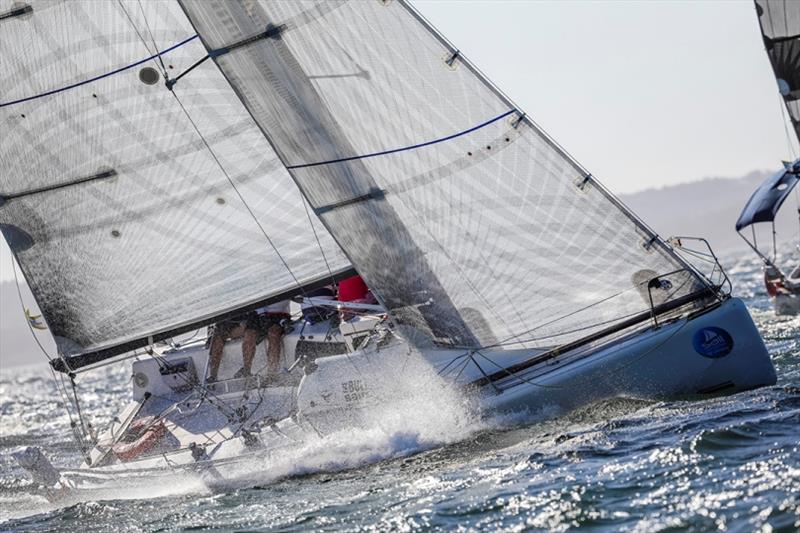 Sail Port Stephens photo copyright Salty Dingo taken at Corlette Point Sailing Club and featuring the IRC class