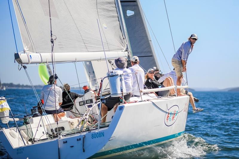 Sail Port Stephens photo copyright Salty Dingo taken at Corlette Point Sailing Club and featuring the IRC class