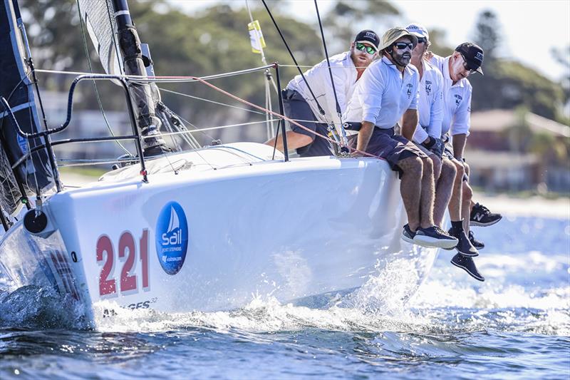 Tow Truck - 2018 Sail Port Stephens - Day 7 photo copyright Salty Dingo taken at Corlette Point Sailing Club and featuring the IRC class