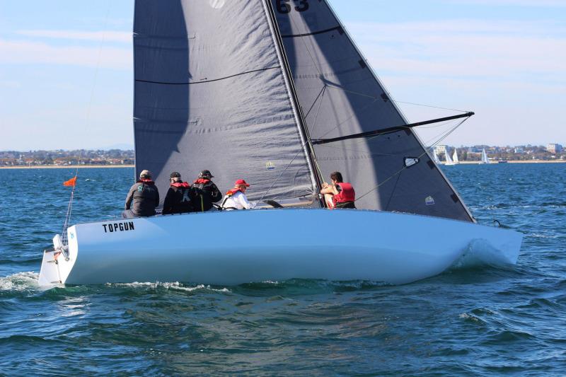 Top Gun competing in the Nautilus Range Series regatta on Port Phillip last weekend - photo © Nautilus Marine