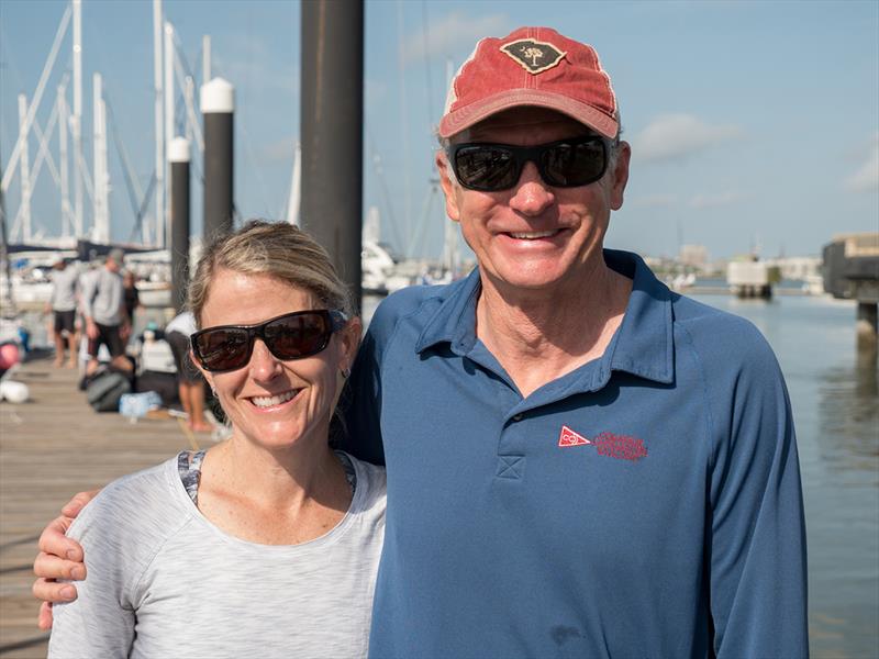 Greg and Jo Ann Fisher - 2018 Sperry Charleston Race Week  - photo © Larry Monteith