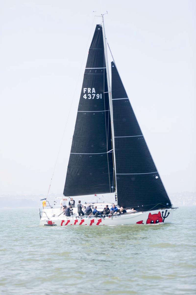 JPK1080 Shaitan IRC2 photo copyright Clockhouse Photography taken at Warsash Sailing Club and featuring the IRC class