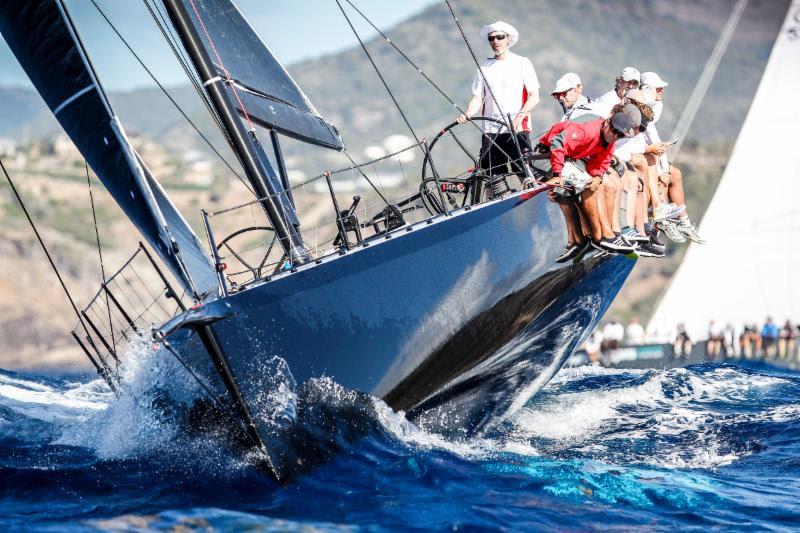 Winner of CSA Racing 1 on English Harbour Race Day - Stefan Jentzsch's German Carkeek 47 Black Pearl  photo copyright Paul Wyeth / pwpictures.com taken at Antigua Yacht Club and featuring the IRC class