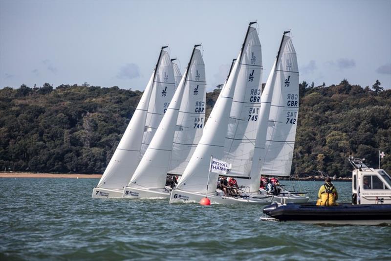 2017 British Keelboat League finals photo copyright Sportography.tv taken at  and featuring the IRC class