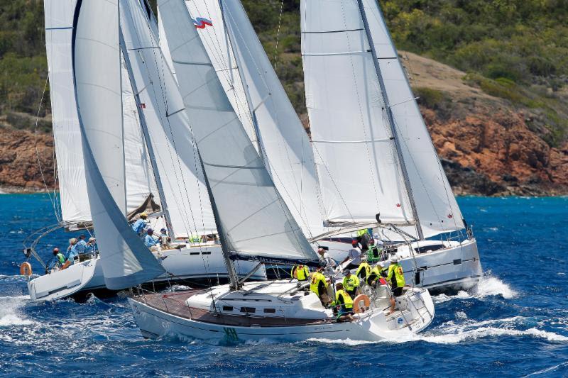 Competing in Bareboat 3, Cannon & Harvey's KHS&S Contractors  - 2018 Antigua Sailing Week - photo © Paul Wyeth
