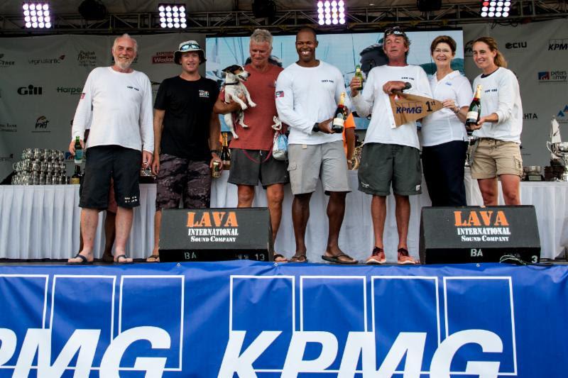 Antigua Sailing Week: KPMG Race Day 5 - Winners photo copyright Ted Martin taken at Antigua Yacht Club and featuring the IRC class